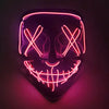 Halloween LED mask - Glow-in-dark for cosplay parties