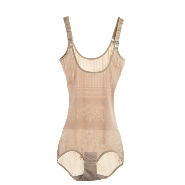 Plus-size firm control postpartum bodysuit – Sexy waist trainer & shapewear corset
