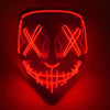 Halloween LED mask - Glow-in-dark for cosplay parties