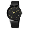 LEDmePLAY Celeste - Men's fashion ultra-thin quartz watch – Simple & elegant stainless steel mesh belt