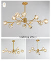 Crystal chandelier pendant lights - luxury home decor, indoor lighting