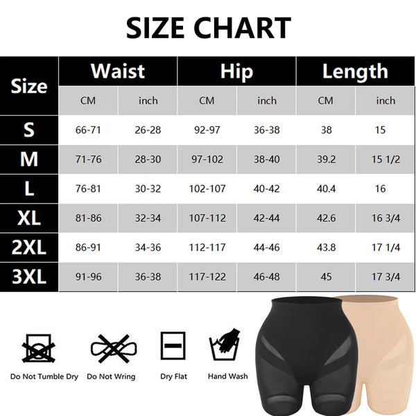 High-waist breathable butt-lifting shaping shorts