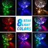 Nebula star projector for kids - 360 rotation, 12 colors