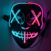 Halloween LED mask - Glow-in-dark for cosplay parties