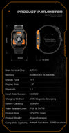 Smartwatch COLMI P73: military-grade, waterproof, Android/iOS compatible