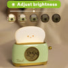 LED kid alarm clock with sleep trainer and temperature display