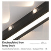 LED ceiling light - 3-color, modern design for versatile use