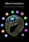 Smartwatch K56Pro men's - heart rate, Bluetooth, long battery life