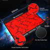 RGB gaming keyboard and mouse combo with ergonomic design