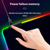 Tapis de souris gaming RGB - grand, éclairé par LED pour les joueurs