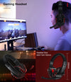RGB gaming keyboard and mouse combo with ergonomic design