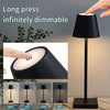 LED touch lamp - Lampe tactile à 3 couleurs ambiantes pour bureau/table de nuit