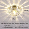 LED ceiling light - metal, modern for living room/corridor