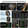 Smartwatch COLMI P73: military-grade, waterproof, Android/iOS compatible