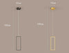 Nordic stair chandelier - LED pendant lights for home decor