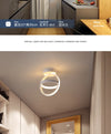 LED ceiling light - Nordic aluminium for versatile use