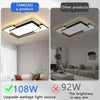LED chandelier - modern metal lighting for home