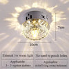 LED ceiling light - metal, modern for living room/corridor