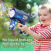 LED bubble gun for kids: portable, automatic launcher