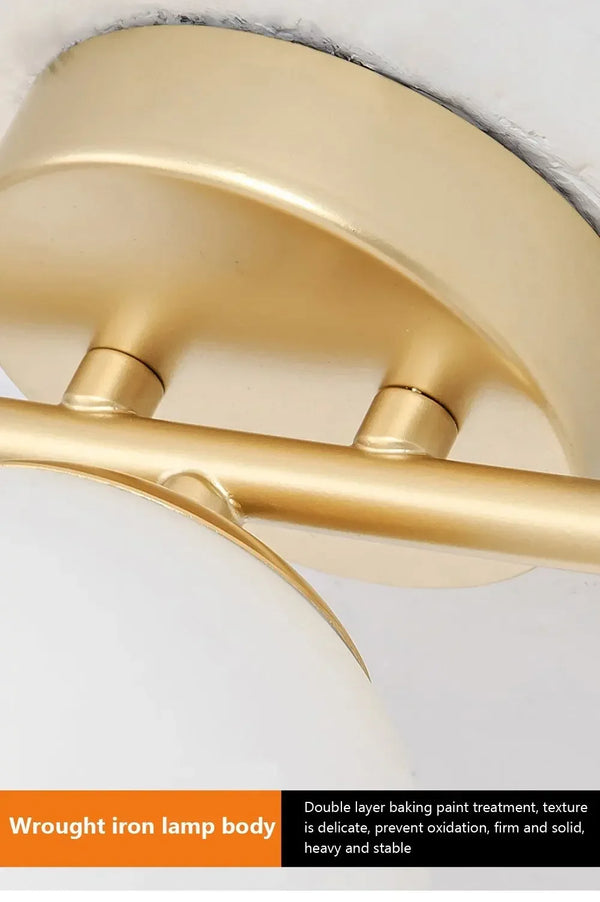 LED ceiling light: modern, glass finish