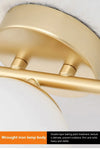 LED ceiling light: Nordic, iron glass, modern gold