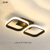LED chandelier - metal, modern bedroom/hallway lighting