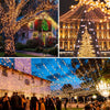 Solar fairy lights: waterproof, 8 modes, outdoor use