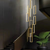 Nordic stair chandelier - LED pendant lights for home decor