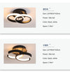 LED ceiling light - Nordic aluminium for versatile use