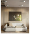 LED ceiling light - Metal, modern for bedroom/living room