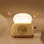 LED kid alarm clock with sleep trainer and temperature display