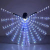 LED kids fairy wings - luminous butterfly, belly dance