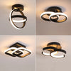 LED ceiling light - Nordic aluminium for versatile use