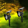 Solar LED outdoor spotlight: waterproof, garden decor