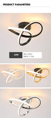 LED porch ceiling light - surface mounted, versatile