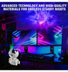 LED kids projector night light: astronaut galaxy design