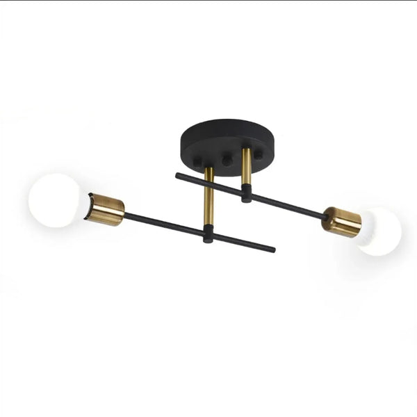 Industrial LED pendant light - Black modern finish
