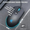 RGB wired gaming mouse - black matte, superior grip