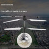 Flying LED ball toy - infrared induction helicopter for kids