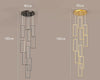 Nordic stair chandelier - LED pendant lights for home decor