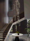 Nordic stair chandelier - LED pendant lights for home decor