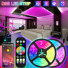 RGB LED strip light - 5050 Bluetooth for party decor