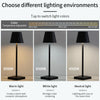 LED touch lamp - Lampe tactile à 3 couleurs ambiantes pour bureau/table de nuit
