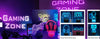 Gaming 3d LED night light - Game rifle decor, perfect gift