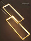 Nordic stair chandelier - LED pendant lights for home decor