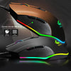 RGB wired gaming mouse - black matte, superior grip