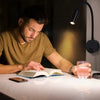 LED gooseneck wall light - adjustable reading lamp