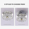 LED ceiling light - metal, modern for living room/corridor
