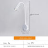 LED gooseneck wall light - adjustable reading lamp