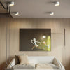 LED ceiling light - Metal, modern for bedroom/living room